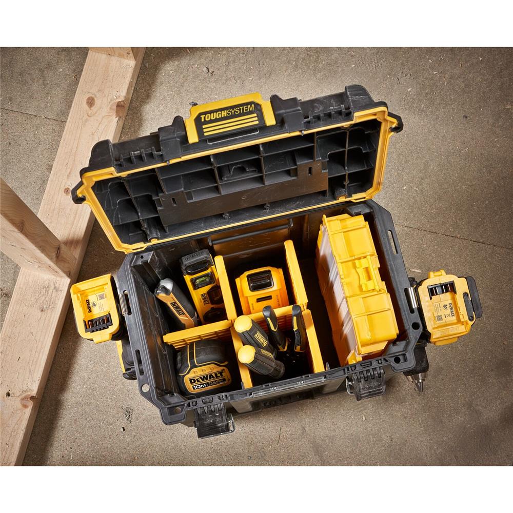 กล่องเครื่องมือพลาสติกทรงลึก DEWALT DWST08035-1 14 นิ้ว
