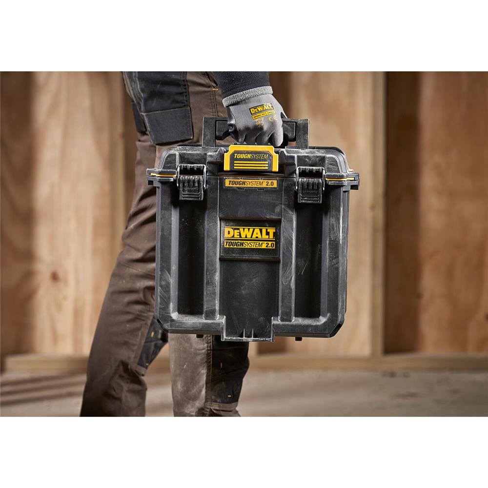 กล่องเครื่องมือพลาสติกทรงลึก DEWALT DWST08035-1 14 นิ้ว