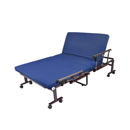 เตียงพับพร้อม TOPPER THAIBULL OLT247-100B สีน้ำเงิน