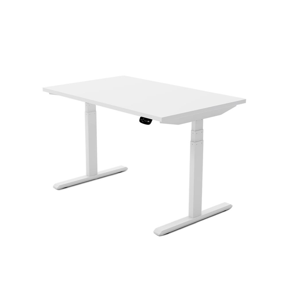 โต๊ะปรับระดับไฟฟ้า WORKSCAPE WDH-00009 120 ซม. สีขาว