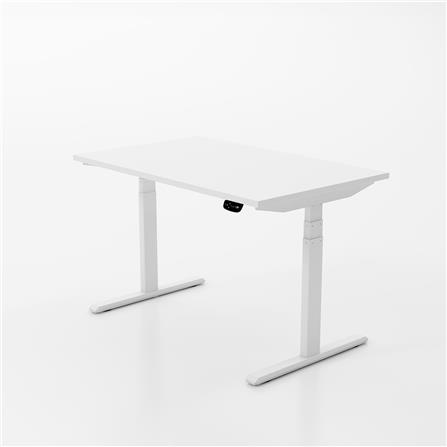 โต๊ะปรับระดับไฟฟ้า WORKSCAPE WDH-00011 180 ซม. สีขาว/ขาว_3