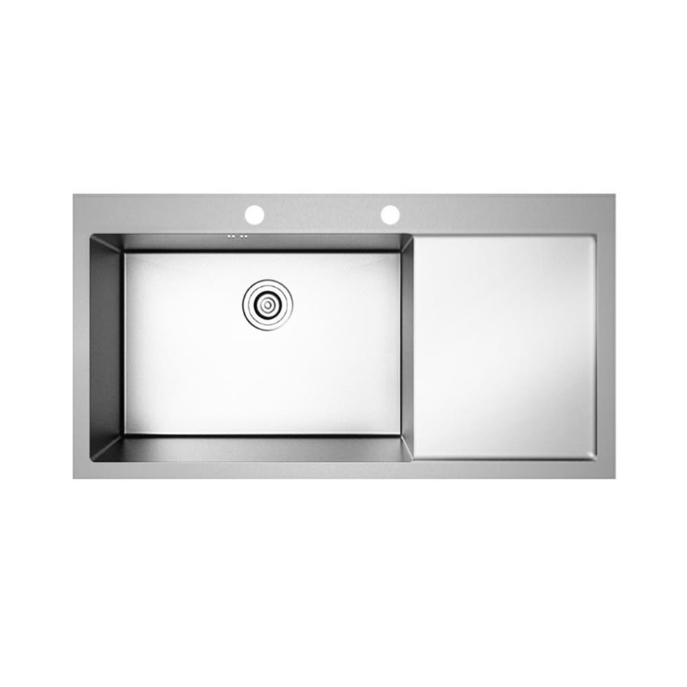 ซิงค์ฝัง 1 หลุม 1 ที่พัก HAFELE MARIA 495.39.611 สีเงิน