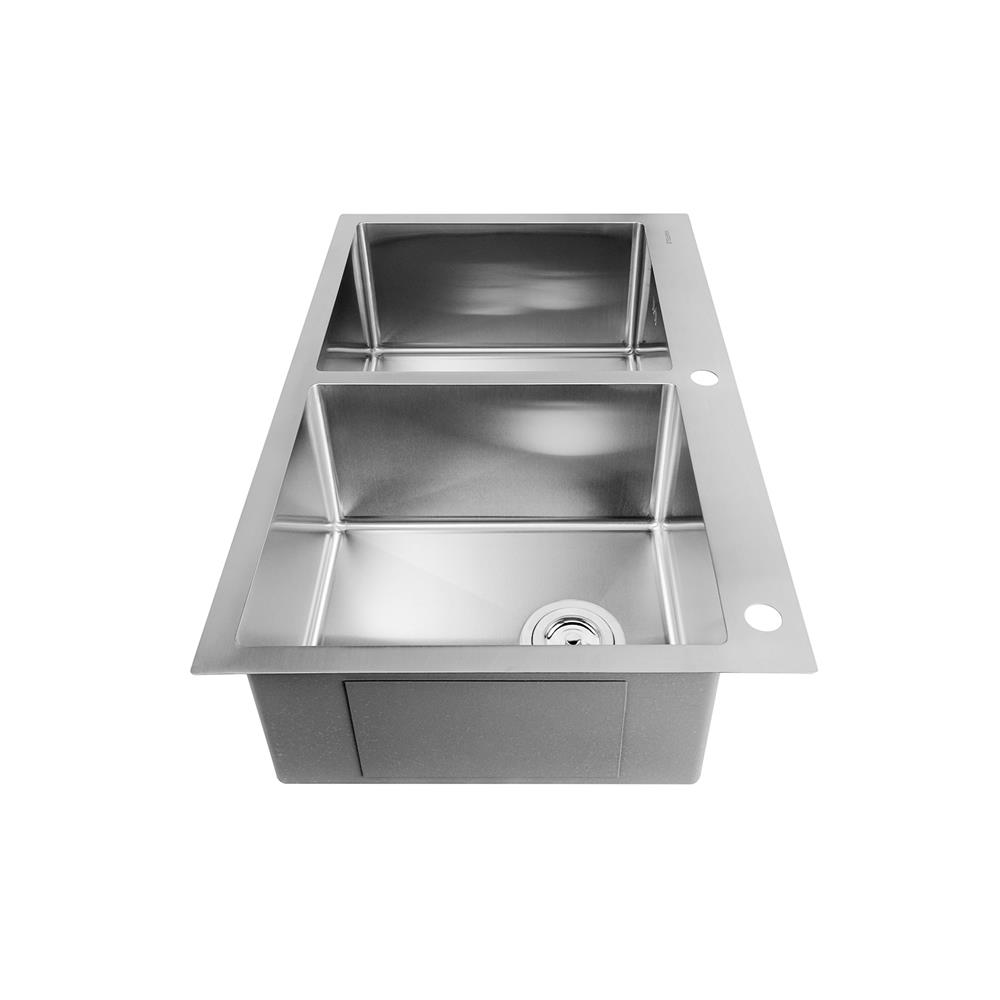 ซิงค์ฝัง 2 หลุม HAFELE MARIA 495.39.613 สีเงิน