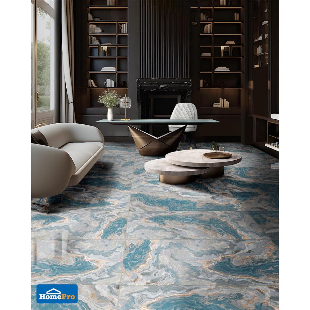 กระเบื้องพื้นพอร์ซเลน 60x120 ซม. TARA ปิกัสโซ่ มัลติคัลเลอร์ A 1.44 ตร.ม.