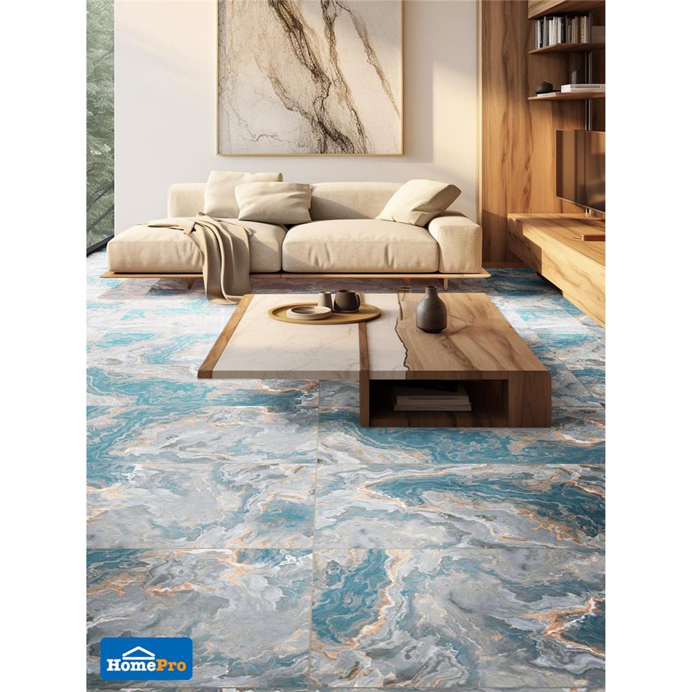 กระเบื้องพื้นพอร์ซเลน 60x120 ซม. TARA ปิกัสโซ่ มัลติคัลเลอร์ A 1.44 ตร.ม.