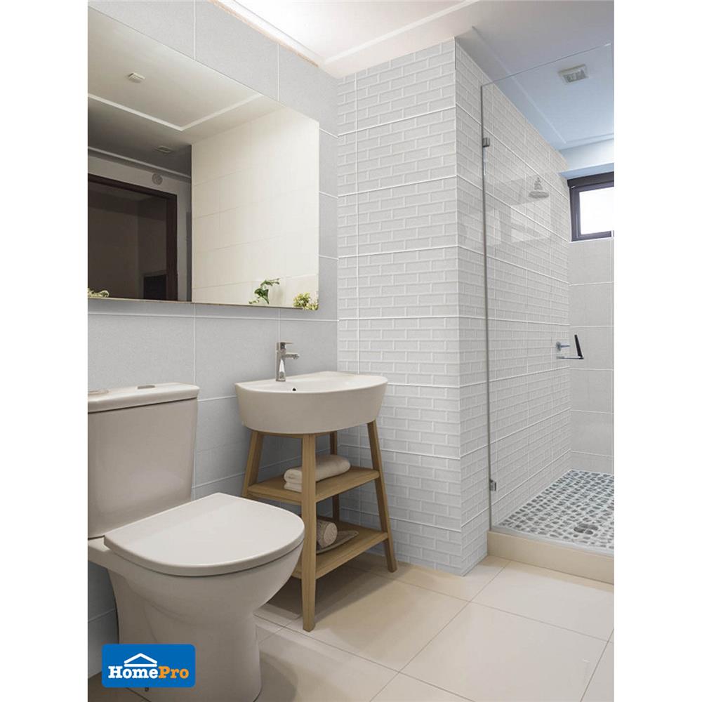 กระเบื้องผนัง 25x40 ซม. TARA เจลิสก้า บริค ไลท์เกรย์