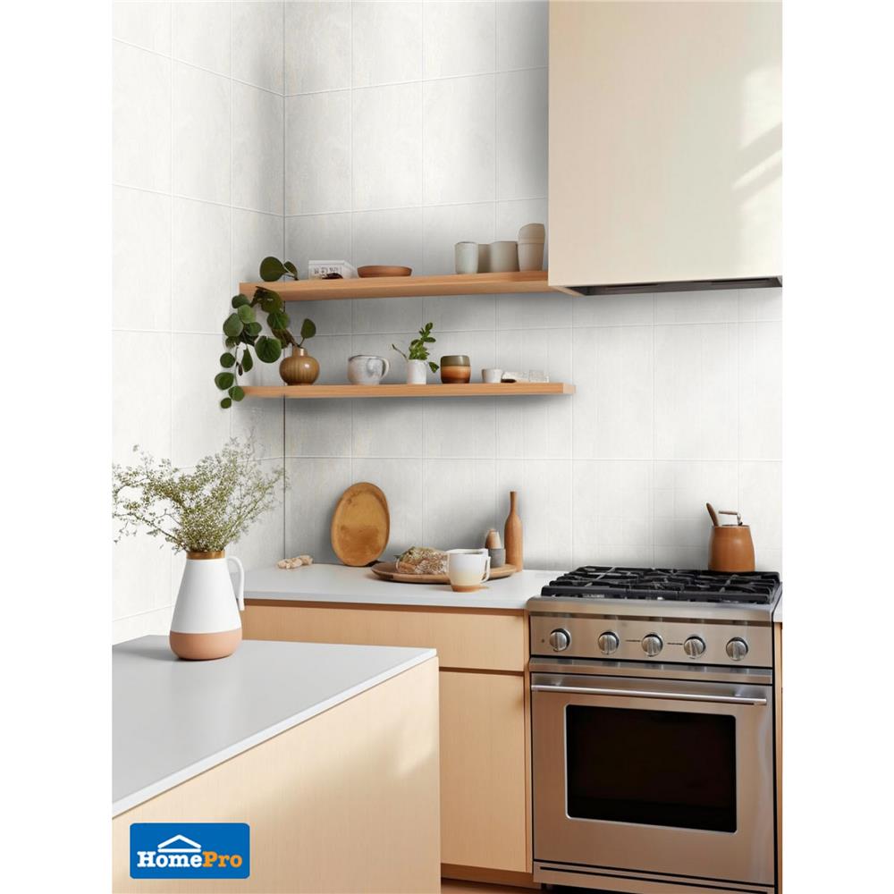 กระเบื้องผนัง 25x40 ซม. TARA เวกัส ไวท์