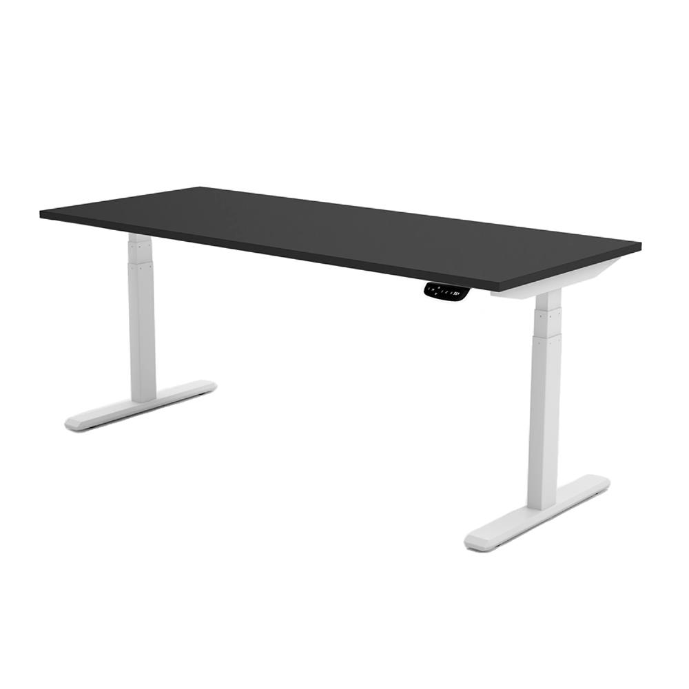 โต๊ะปรับระดับไฟฟ้า WORKSCAPE WDH-00011 180 ซม. สีดำ/ขาว