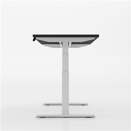 โต๊ะปรับระดับไฟฟ้า WORKSCAPE WDH-00011 180 ซม. สีดำ/ขาว_2