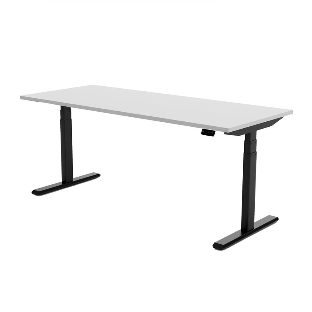 โต๊ะปรับระดับไฟฟ้า WORKSCAPE WDH-00011 180 ซม. สีขาว/ดำ