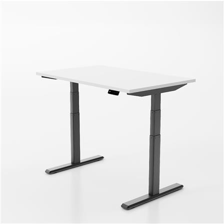 โต๊ะปรับระดับไฟฟ้า WORKSCAPE WDH-00011 180 ซม. สีขาว/ดำ_4