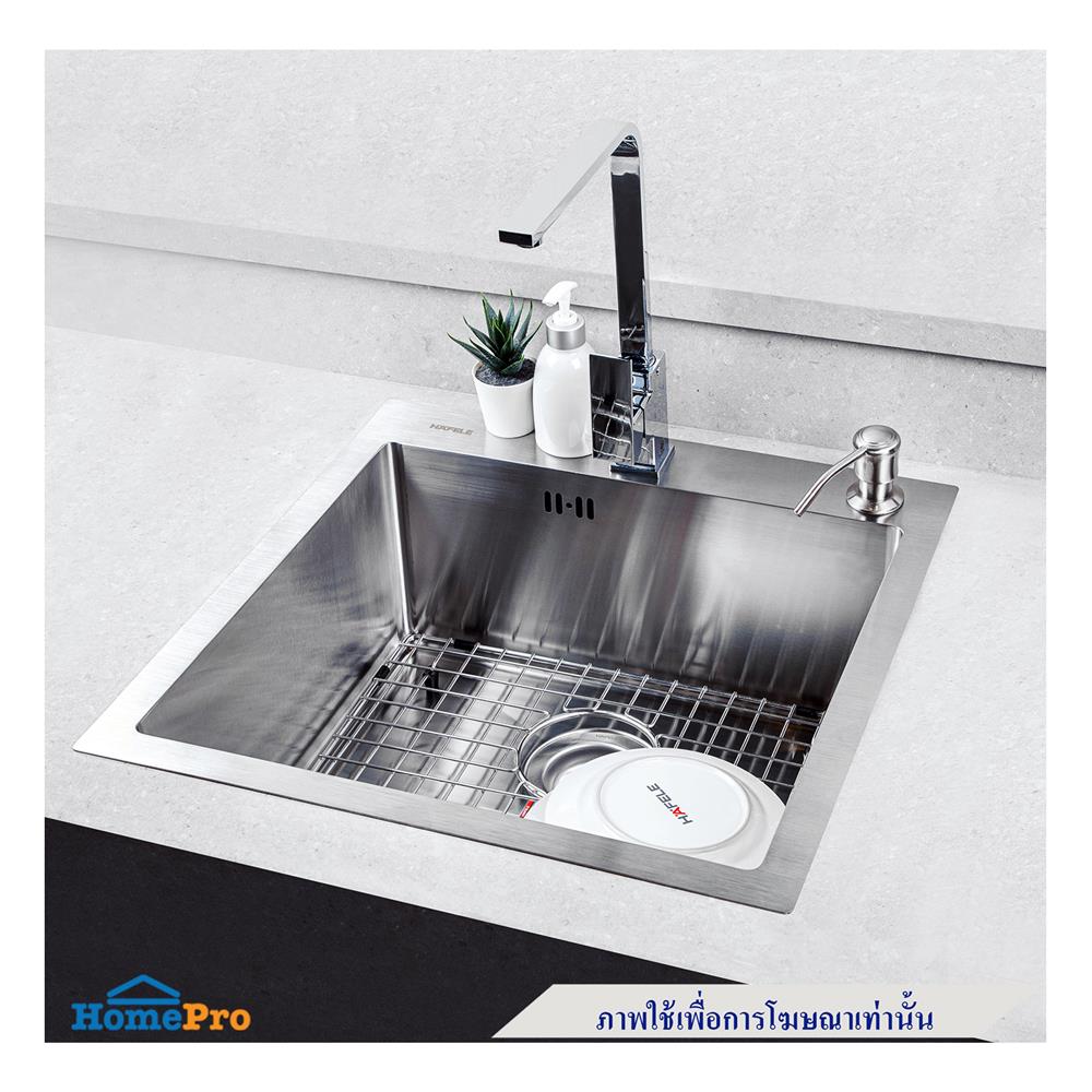 ซิงค์ฝัง 1 หลุม HAFELE MARIA 495.39.607 สีเงิน