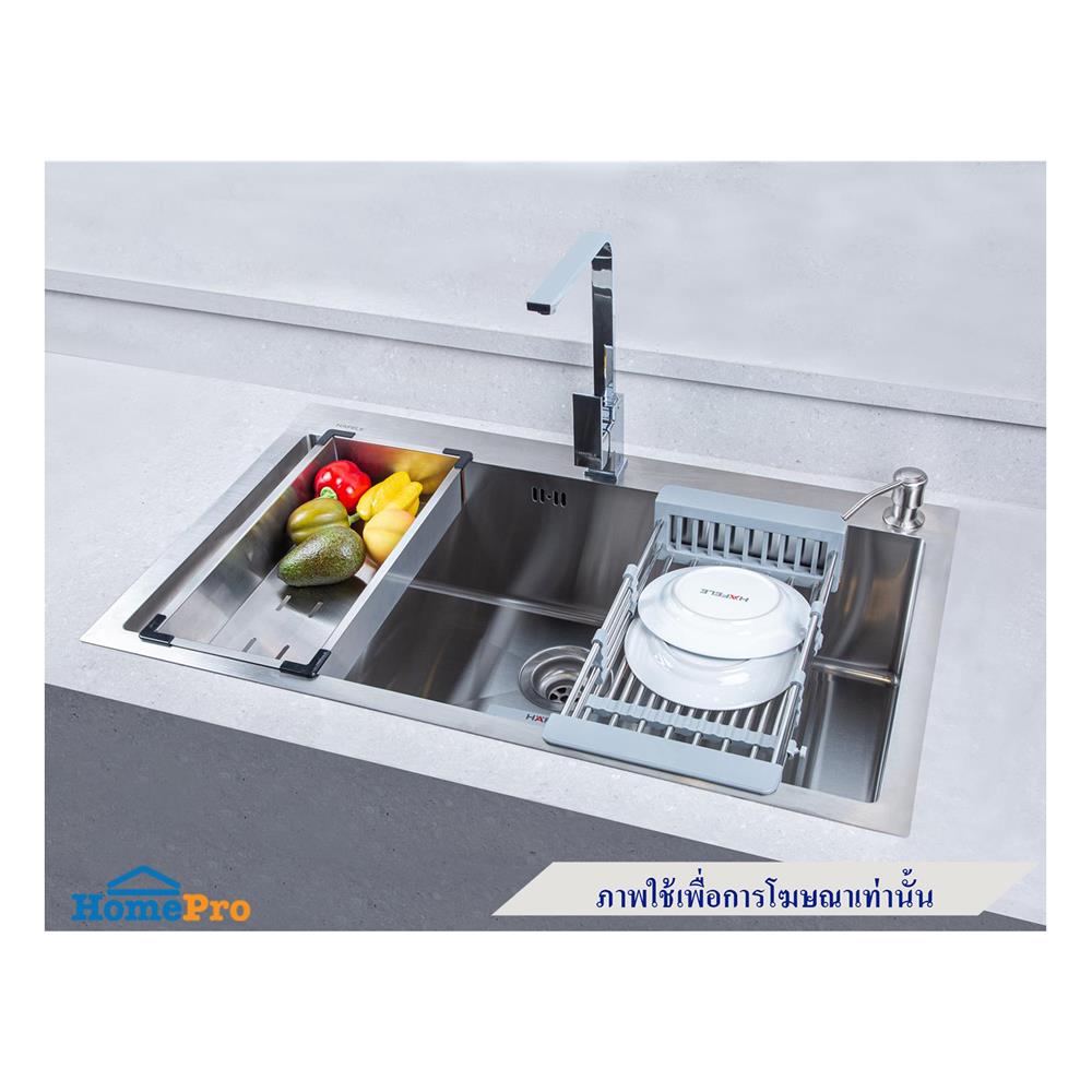 ซิงค์ฝัง 1 หลุม HAFELE MARIA 495.39.610 สีเงิน