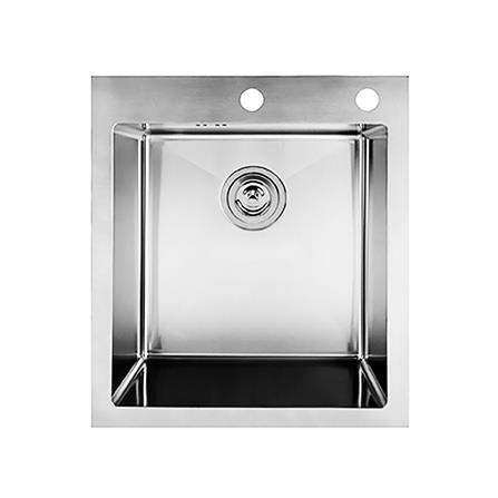 ซิงค์ฝัง 1 หลุม HAFELE MARIA 495.39.608 สีเงิน_0