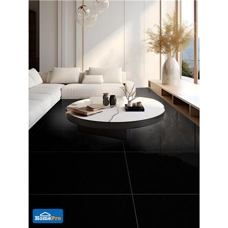 กระเบื้องพื้นพอร์ซเลน 60x120 ซม. TARA ซุปเปอร์ แบล็ค ดำ A 1.44 ตร.ม._3