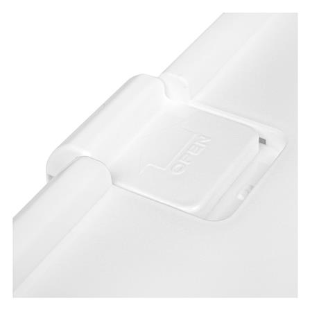 กล่องฝาล็อกหูหิ้ว 14 ลิตร STACKO 25x37.9x22.1 ซม. สีขาว_3