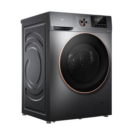 เครื่องซักอบผ้าฝาหน้า TCL WT11EPWDG 10/7 กก. 1200RPM อินเวอร์เตอร์ สีเทา_1