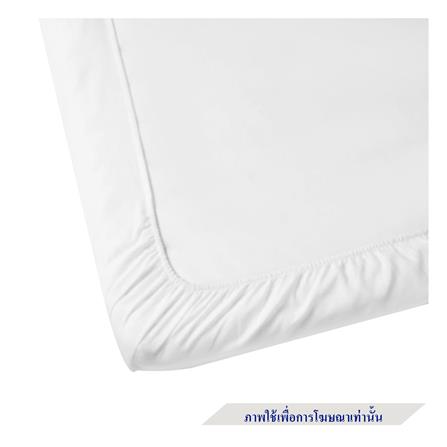 ผ้าปูที่นอน 3.5 ฟุต SWENY HOTEL STRIPE 250T สีขาว_3