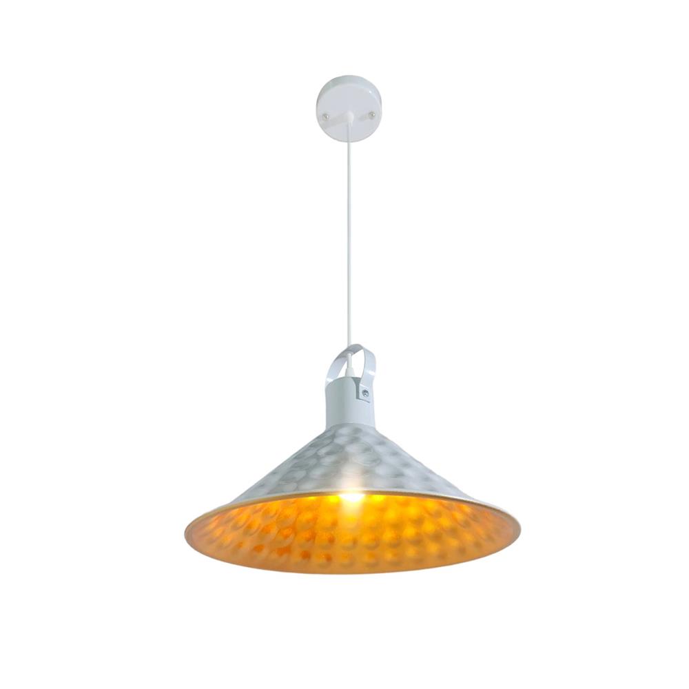 ไฟช่อ HATASHI HT-51838 สีขาว/ทอง 1 หัว