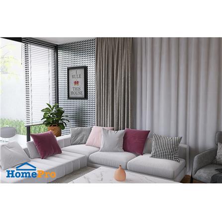 โมเสคพอร์ซเลน 30.85x30.85 ซม. TARA ฮาล์ฟ แบล็ค_8