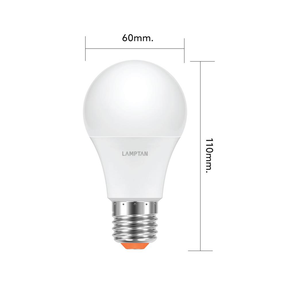 หลอด LED LAMPTAN LIGHT SENSOR 7 วัตต์ DAYLIGHT E27