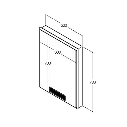 บานถังแก๊ส WPC PARAZZO ENZO 50x70 ซม. เอ็มไพร์โอ๊ก_3