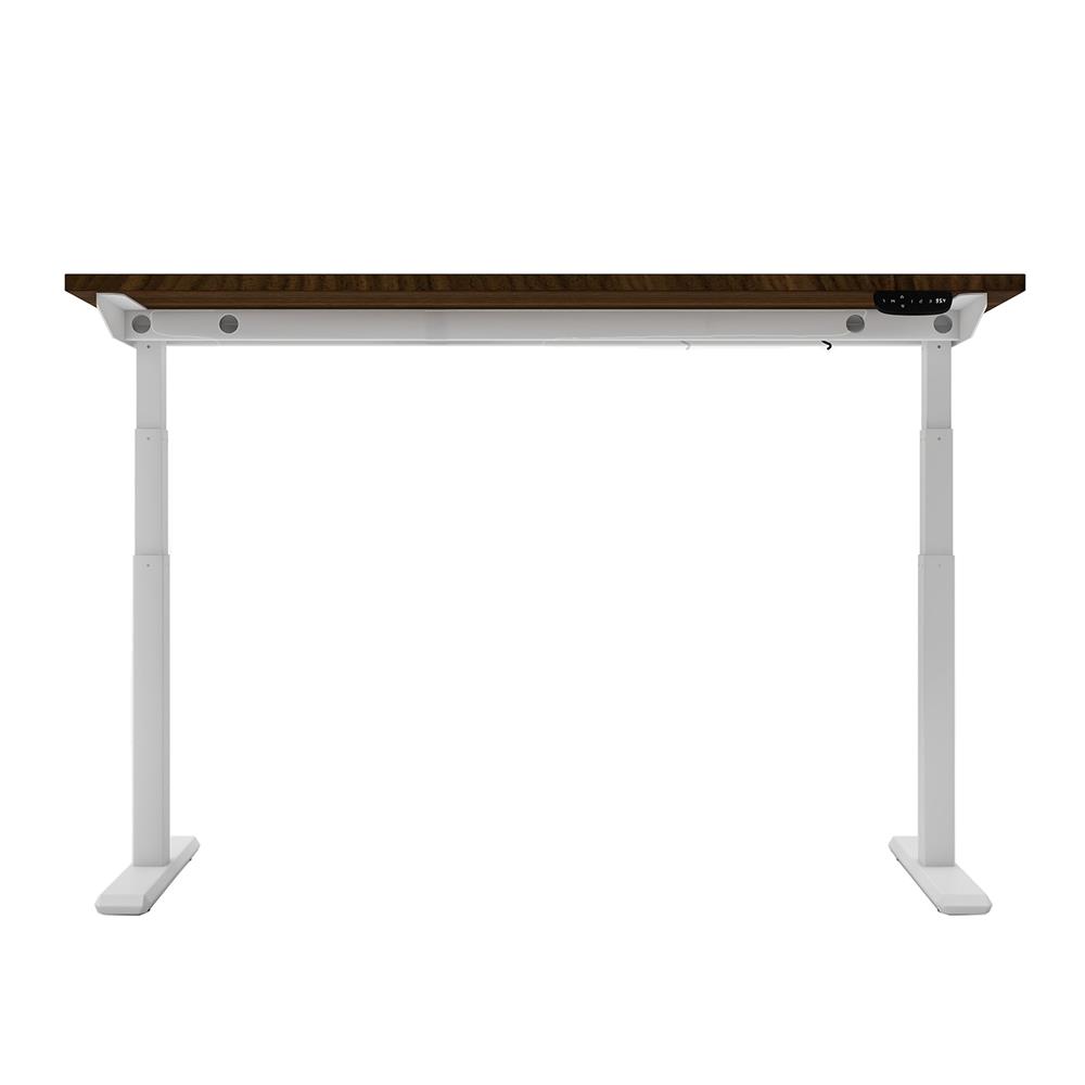โต๊ะปรับระดับไฟฟ้า WORKSCAPE WDH-00010 150 ซม. สีอเมริกาโน่/ขาว
