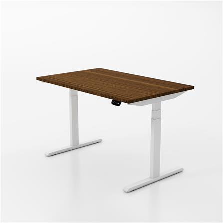 โต๊ะปรับระดับไฟฟ้า WORKSCAPE WDH-00010 150 ซม. สีอเมริกาโน่/ขาว_3