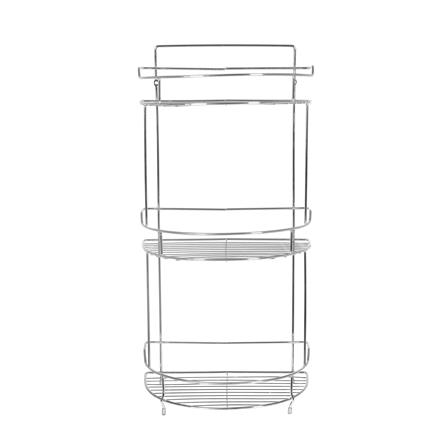 ชั้นวางของโครเมียม 3 ชั้น ทรงครึ่งวงกลม ME LIVING CROMO 28x17x57.5 ซม._2