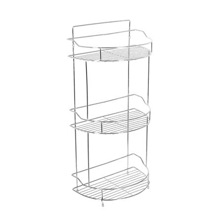 ชั้นวางของโครเมียม 3 ชั้น ทรงครึ่งวงกลม ME LIVING CROMO 28x17x57.5 ซม._3