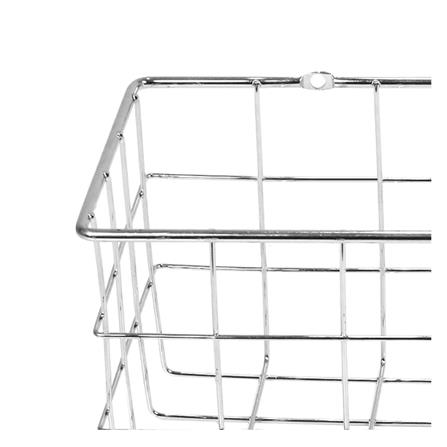 ตะกร้าใส่อุปกรณ์ครัวโครเมียม ME LIVING CROMO 12x29.5x11 ซม._3