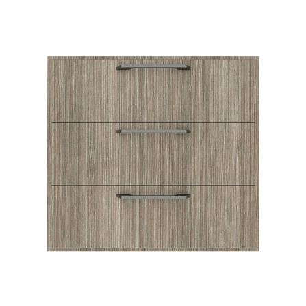 ตู้ลิ้นชัก 3 ชั้น WPC PARAZZO ENZO 70x60 ซม. มือจับสีดำ สีเอ็มไพร์โอ๊ก_0