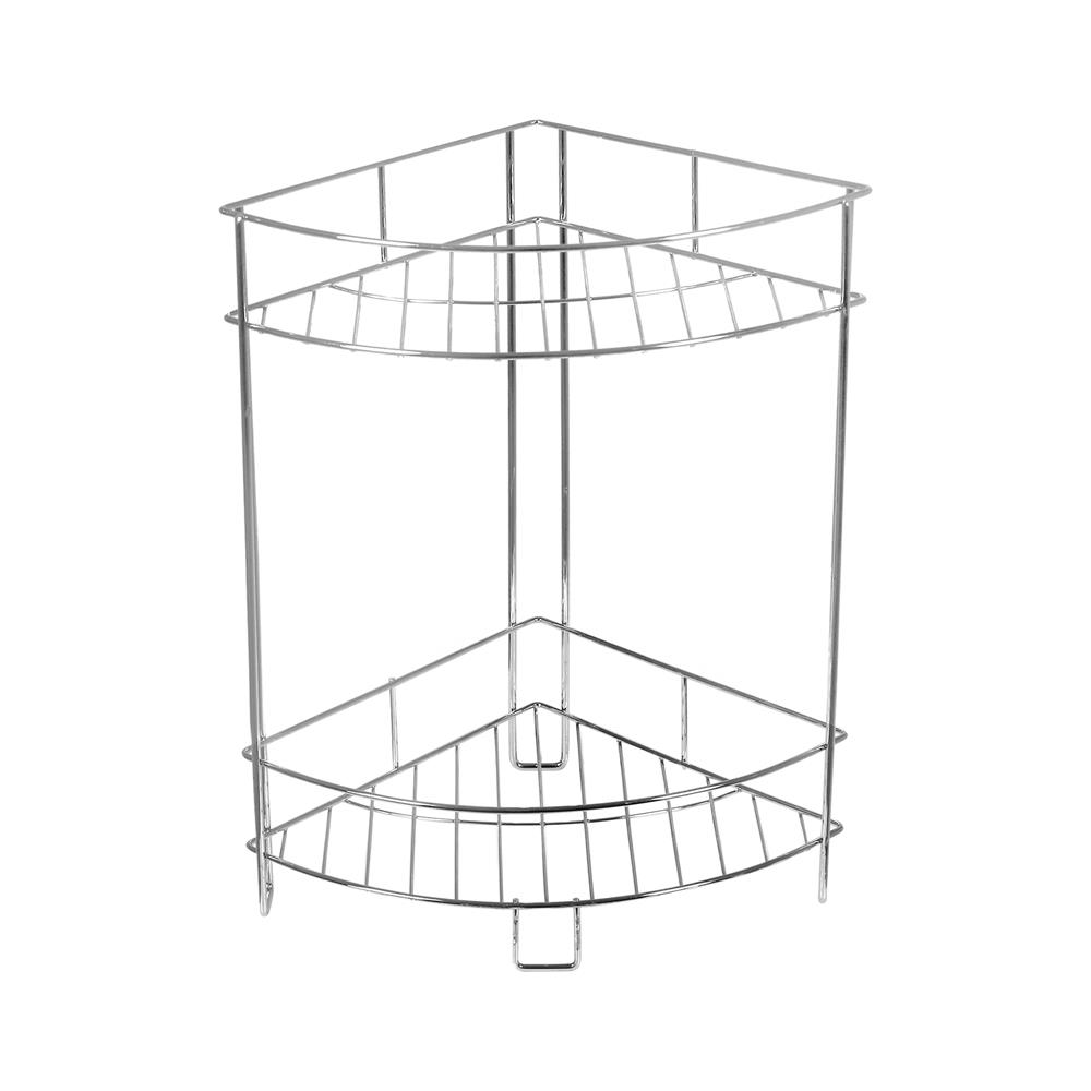 ชั้นเข้ามุมโครเมียม 2 ชั้น ME LIVING CROMO 20x20x35 ซม.