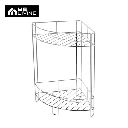 ชั้นเข้ามุมโครเมียม 2 ชั้น ME LIVING CROMO 20x20x35 ซม._0