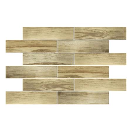 โมเสคพอร์ซเลน 29x39.6 ซม. TARA เบิร์ช บราวน์