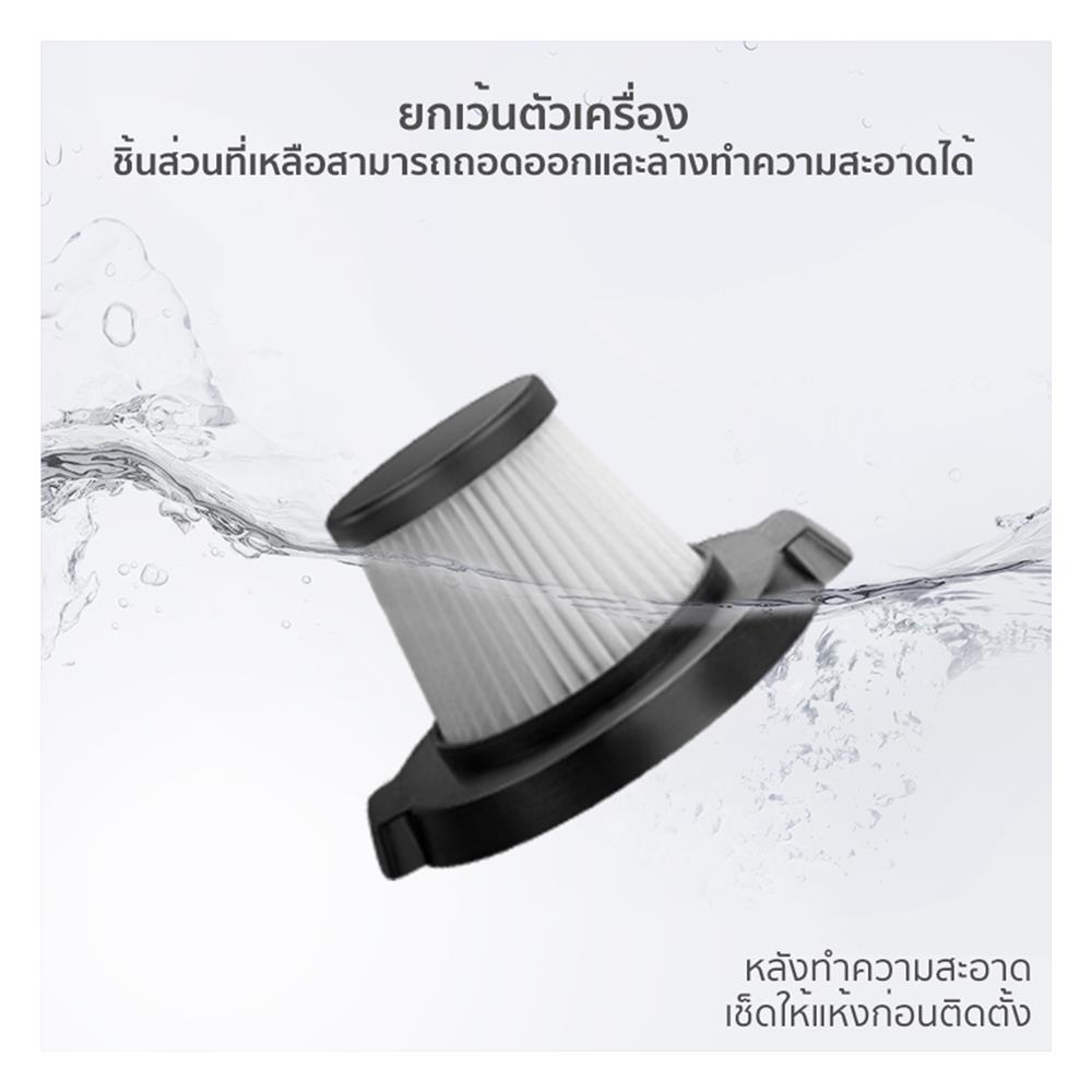 เครื่องดูดฝุ่นแบบด้าม SIMPLUS XCQH002WH00 สีขาว