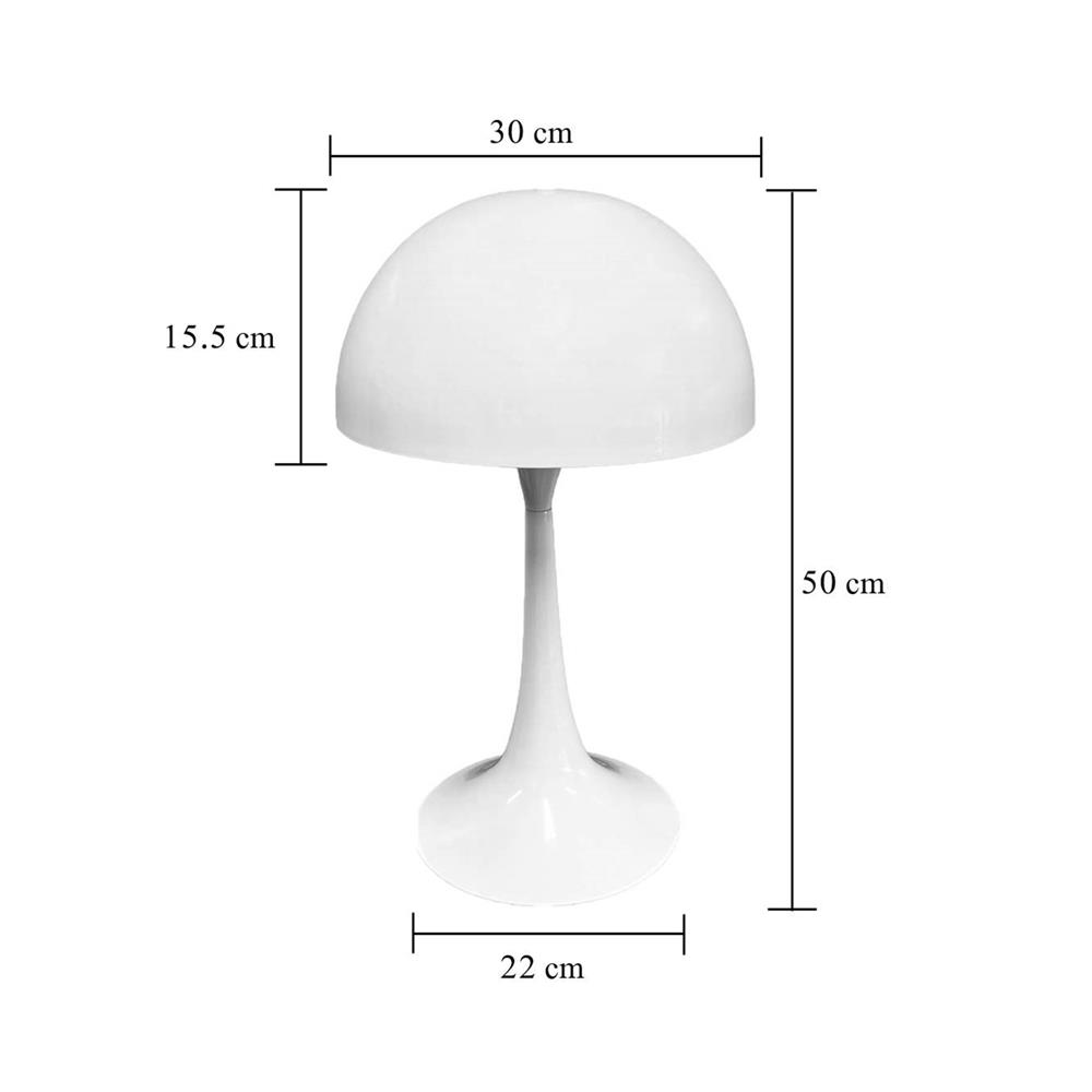 ไฟตั้งโต๊ะ HATASHI HT-22948 สีขาว