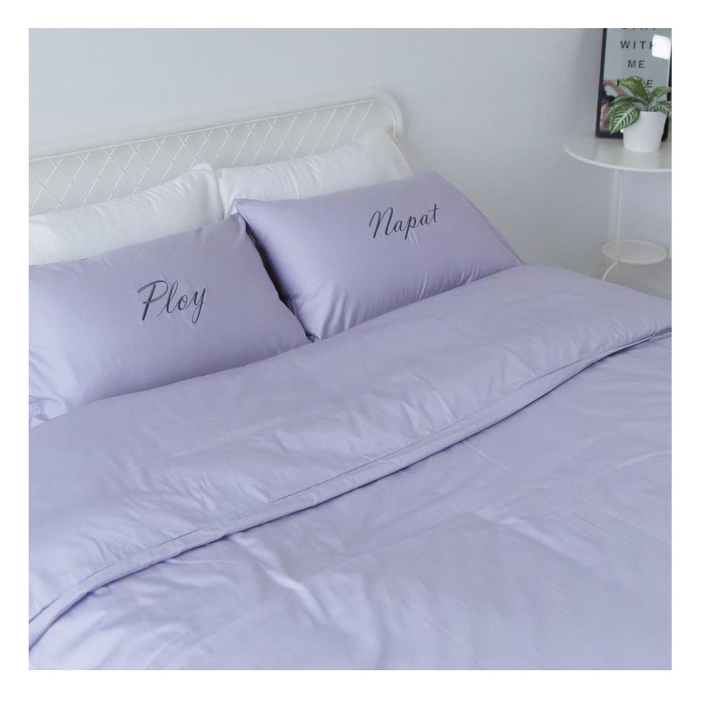 ชุดผ้าปูที่นอน 3.5 ฟุต 2 ชิ้น BENEATH LAVENDER สีม่วง