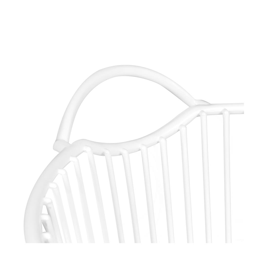 ตะกร้าผ้ารีเตี้ย ME LIVING BQ-2042 สีขาว