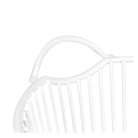 ตะกร้าผ้ารีเตี้ย ME LIVING BQ-2042 สีขาว_3