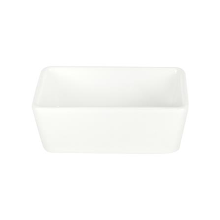 ถ้วยเหลี่ยม PORCELAIN 2.5x4 นิ้ว KECH SNOW