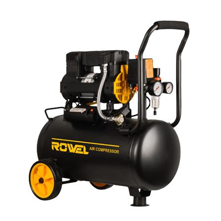 ปั๊มลม OIL FREE ROWEL RW-AC-075-24 24 ลิตร 1 แรงม้า 750 วัตต์_1
