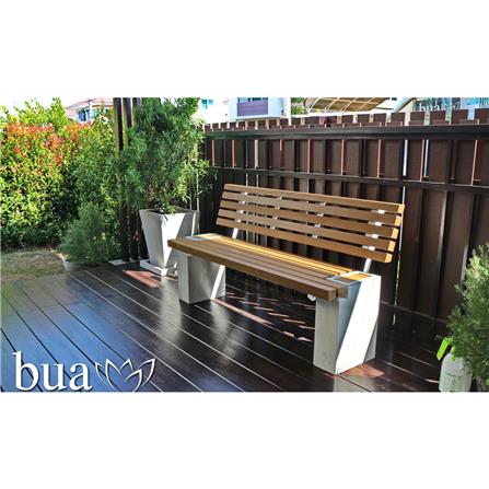 ม้านั่ง BUA DESIGN BUA STONE 2.5 ECO WOOD สีไม้ธรรมชาติ_1