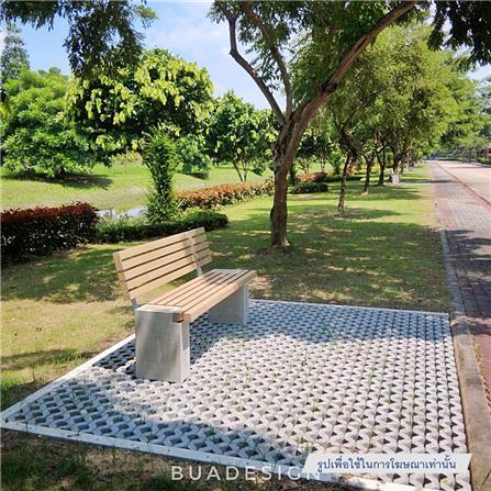 ม้านั่ง BUA DESIGN BUA STONE 2.5 ECO WOOD สีไม้ธรรมชาติ_2