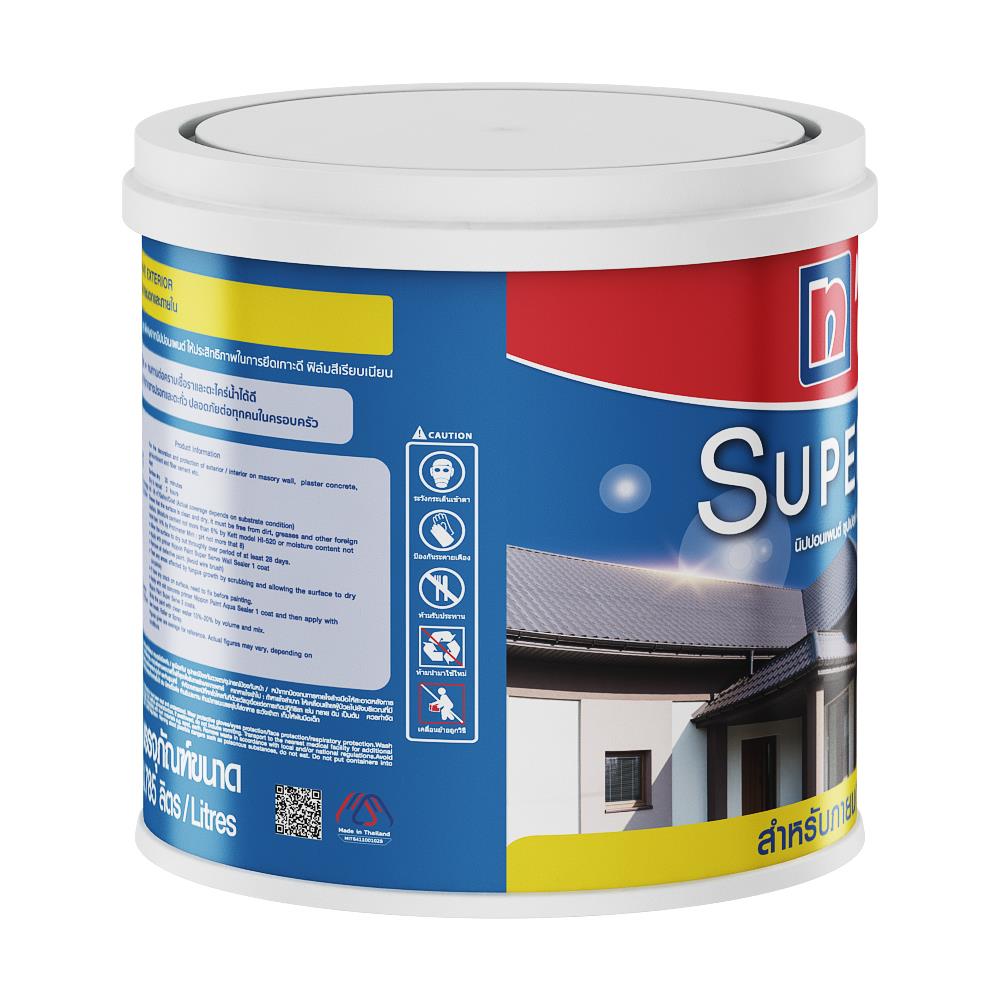 สีน้ำทาภายนอก NIPPON PAINT SUPER SERVE BASE B ด้าน 1 แกลลอน