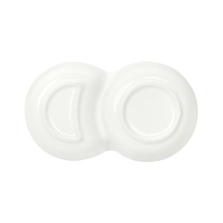 ถ้วยกลม PORCELAIN 2 ช่อง 6 นิ้ว KECH SNOW_3