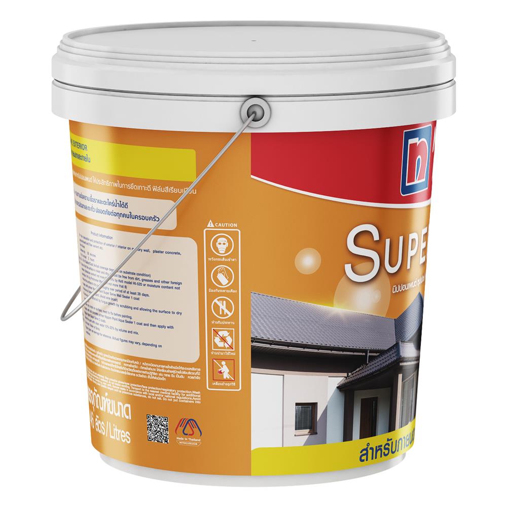 สีน้ำทาภายนอก NIPPON PAINT SUPER SERVE BASE B กึ่งเงา 2.5 แกลลอน