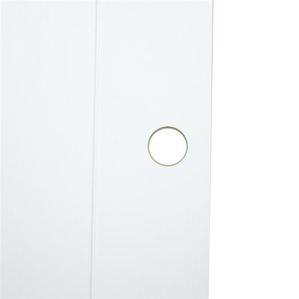 ประตูภายนอก UPVC AZLE PZV6 80X200 ซม. สีขาว เจาะลูกบิด