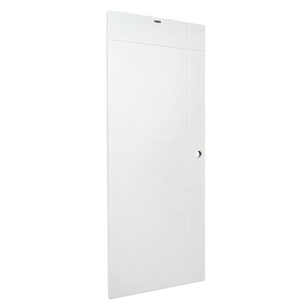 ประตูภายนอก UPVC AZLE PZV6 80X200 ซม. สีขาว เจาะลูกบิด_1