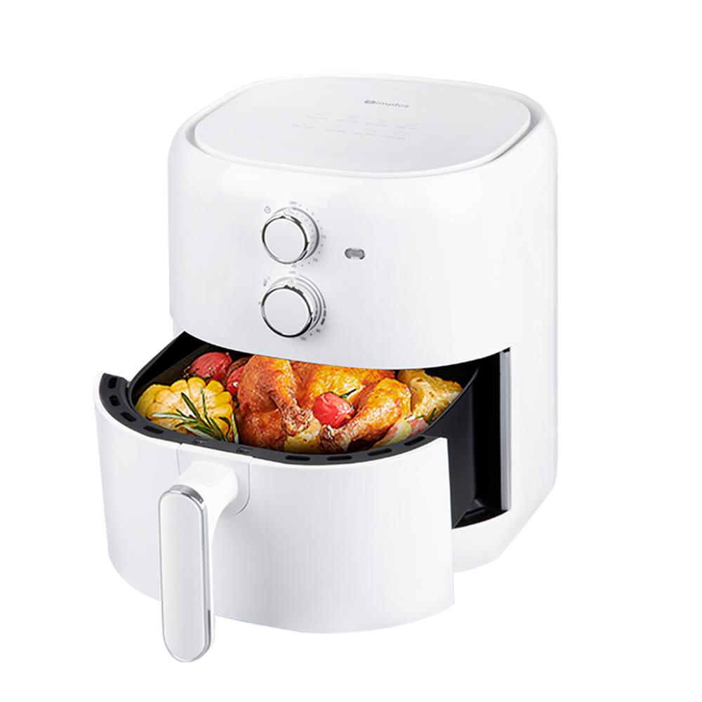 หม้อทอด SIMPLUS KQZG004 5 ลิตร สีขาว